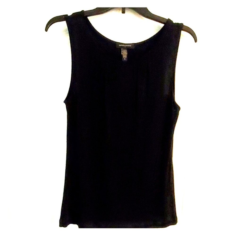 Banana Republic Black knit top M